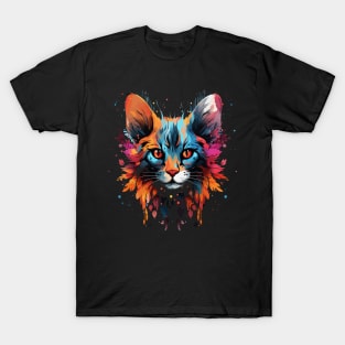 Serval Rainbow T-Shirt